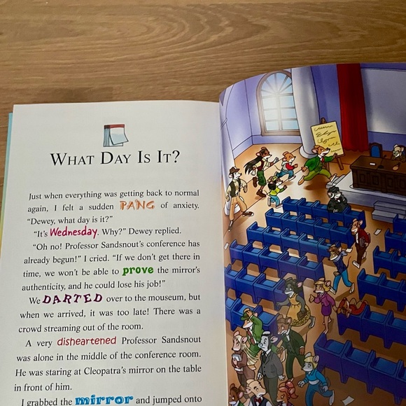 Geronimo Stilton Hardcover - Lost in Time - Book 4 from Journey in Time Series - Picture 5 of 6